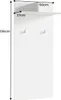 riess-ambiente Moderne Design Wandgarderobe BENNO 136cm Produktbild-Vorschau 11