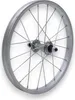 Laufrad Kinderfahrrad VR 16" x 1,75 Aluminium silber Stahl Produktbild-Vorschau 1