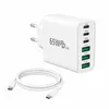65W USB-C GaN Ladegerät mit 1m USB-C Ladekabel (20W) – Produktbild-Vorschau 1