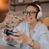 JBL Quantum 360P Cuffie Gaming Wireless Bluetooth USB-C Blu Produktbild-Vorschau 10