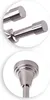 Close-up views of a metal curtain rod. Podgląd zdjęcia produktu