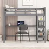okwish Kinderbett 90 x 200 Hochbett mit Ablagefächern und Produktbild-Vorschau 2