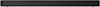 A black soundbar is shown from the front on a light gray background. Voir les images du produit