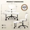 Ergonomischer Bürostuhl - Bürostuhl mit Kreuzbeinen - Produktbild-Vorschau 7