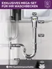 M. ROSENFELD HOME Siphon Waschbecken – Universal Produktbild-Vorschau 2
