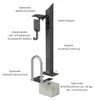 Wallbox Standfuß EcoFlow PowerPulse 2 - Edelstahl anthrazit Produktbild-Vorschau 5