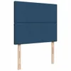 Boxspringbett mit Matratze Blau 120x200 cm Stoff Produktbild-Vorschau 7