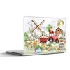 MuchoWow® Laptop Aufkleber Sticker Cover Bauernhof - Produktbild-Vorschau 1