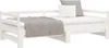vidaXL Rozkládací denní postel bez matrace bílá 80x200 cm Náhled obrázku produktu 5