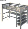 okwish Dětská postel 90 x 200 Patrová postel s úložnými Náhled obrázku produktu 3