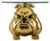 riess-ambiente Couchtisch BULLDOG 55cm gold rund Polyresin Produktbild-Vorschau 5
