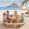 Set da giardino per bambini COSTWAY, adatto a 6 bambini, Anteprima dell’immagine prodotto 5
