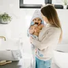 BabyOno Bambus mit Kapuze 100 × 100 cm, blau Produktbild-Vorschau 4