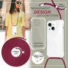 Hülle mit Kette für iPhone 14 - Klare Handyhülle mit Schnur Produktbild-Vorschau 3