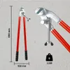Dönges Rinnenhalter-Biegezange, Länge 700 mm Produktbild-Vorschau 2