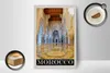 Holzschild Reise 12x18 cm Marokko Afrika Medina  Urlaub Produktbild-Vorschau 3