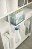 Étagère de toilette sur roulettes Métal et bois Slim Voir les images du produit 14