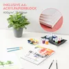 int!rend Acrylfarben Set mit 5 Pinseln und Papier - 14x Produktbild-Vorschau 5
