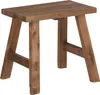 Mica Decorations Bold Hocker aus Holz - L38 x B29 x H34 cm Produktbild-Vorschau 1