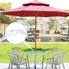 Tischschirmring 2 Stück, Weiß, PVC-Kunststoff, Für Produktbild-Vorschau 3