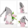 Dekofiguren,Gnom mit Tulpen Produktbild-Vorschau 2