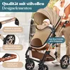 KESSER® Loops : Poussette combinée 4 en 1 pour enfants Voir les images du produit 3