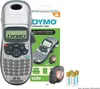 A DYMO LetraTag LT-100H label maker and its accessories are displayed against a white background. Produktbild-Vorschau