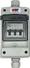 NWP CEE Adapter 32A 400V Stecker auf 16A 400V Kupplung Produktbild-Vorschau 3