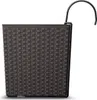 nabbi Kunststoff-Balkonpflanzentopf DRC600W 58 cm - braun Produktbild-Vorschau 2