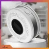 A white smoke and carbon monoxide detector is displayed on a white pedestal against a blurred background of a room. Podgląd zdjęcia produktu