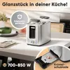 ProfiCook Toaster Edelstahl | Toaster 2 Scheiben | extra Produktbild-Vorschau 6