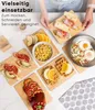 6er Set Frühstücksbrettchen aus Bamboo, Frühstücksbrett 6cm Produktbild-Vorschau 2
