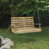vidaXL Houpací lavice 110 cm Impregnované borovicové dřevo Náhled obrázku produktu 2