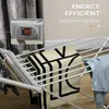 Suszarka elektryczna HOMCOM z podgrzewaniem, składana, Podgląd zdjęcia produktu 4