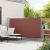 vidaXL Marquise latérale extensible 160x300 cm Marron Voir les images du produit 3