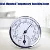 Mini Runde Wandbehang Analog Thermometer Hygrometer Produktbild-Vorschau 5