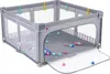 COSTWAY 127x127 cm Laufstall Baby faltbar, Laufgitter mit Produktbild-Vorschau 1