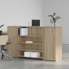 vidaXL Ontvangstbalie Sonoma-eikenhout, 180x50x103,5 cm, Productafbeelding-voorbeeld 3