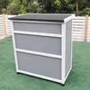 Gartenschrank MOMO 95 cm grau-weiß Produktbild-Vorschau 6