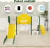 COSTWAY Kinderglijbaan, opvouwbaar, 10-in-1 kinderspeelgoed Productafbeelding-voorbeeld 8