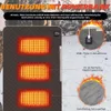 Tragbares USB-beheiztes Sitzkissen, 3 Temperaturreglern, Produktbild-Vorschau 4