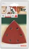 Bosch Schleifpapier 10-teilig 93 mm K60 K80 K120 K180 K240 Produktbild-Vorschau 4