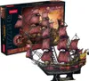 Puzzle 3D Zemsta Królowej Anny Wersja Jubileuszowa Podgląd zdjęcia produktu 2