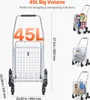 VEVOR carrello saliscale, 45 l, carrello saliscale con Anteprima dell’immagine prodotto 4