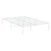 vidaXL Rama łóżka metalowa biała 120x190 cm Podgląd zdjęcia produktu 11