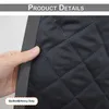 110x203cm Tmavě šedá Zatahovací tepelná dveřní clona s očky Náhled obrázku produktu 7