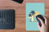 MuchoWow® Mauspad Mousepad Auto - Sonne - Surfbrett - Palme Produktbild-Vorschau 4