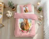 Little Monster Cute Horse Rosa 140 x 200/220 cm Náhľad obrázku produktu 2