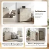 HOKEEPER Kommode,Sideboard mit 9 Stoffschubladen, Chest of Produktbild-Vorschau 7