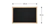 Kreidetafel mit naturlackierten Holzrahmen 120x90cm Produktbild-Vorschau 7